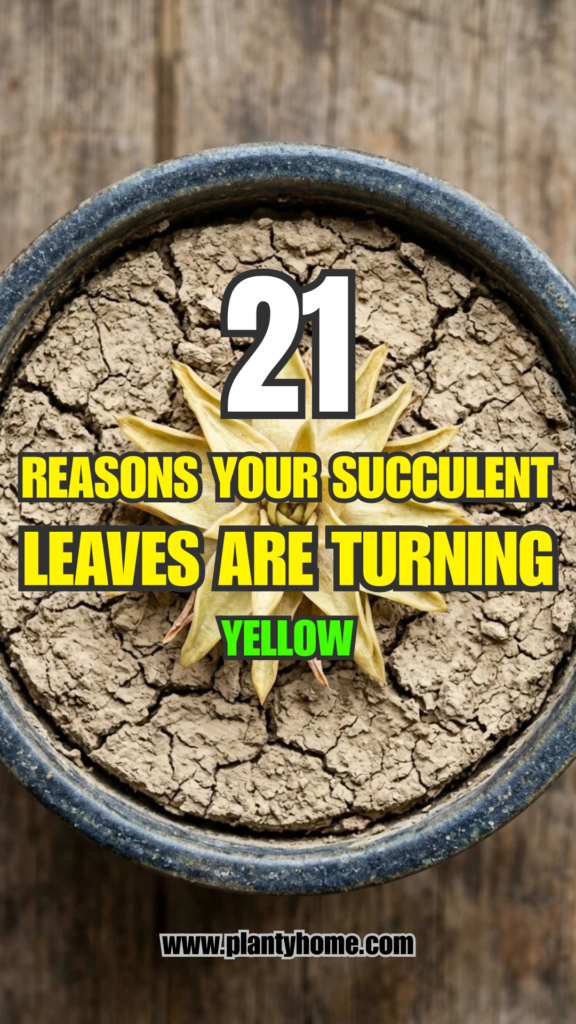 21 Reasons Your Succulent Leaves Are Turning Yellow