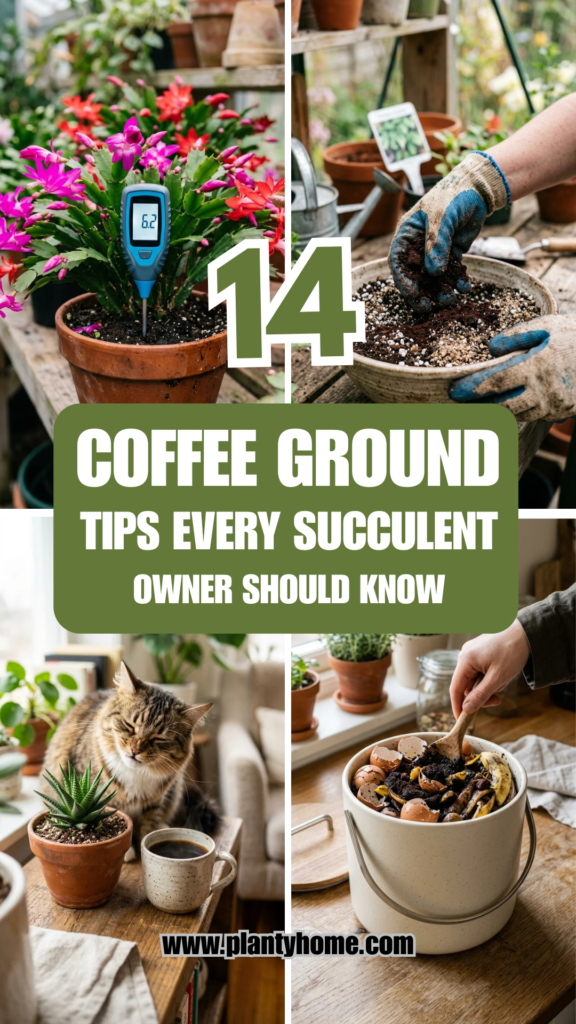 14 Coffee Ground Tips Every Succulent Owner Should Know