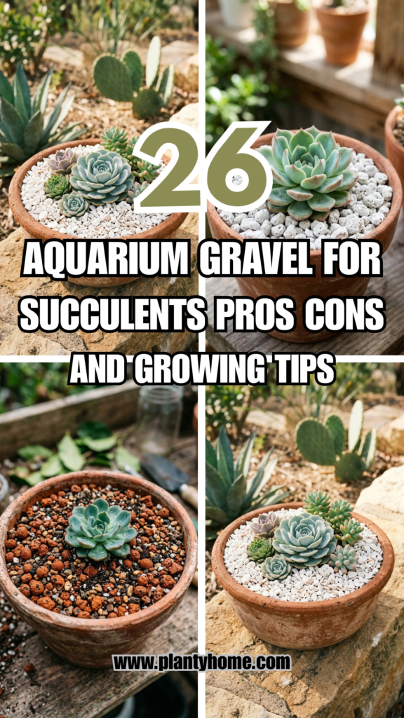 26 Aquarium Gravel for Succulents: Pros, Cons, and Growing Tips
