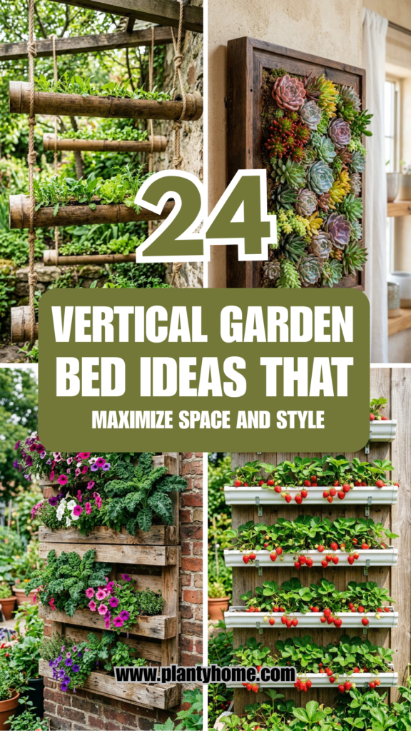 24 Vertical Garden Bed Ideas That Maximize Space and Style