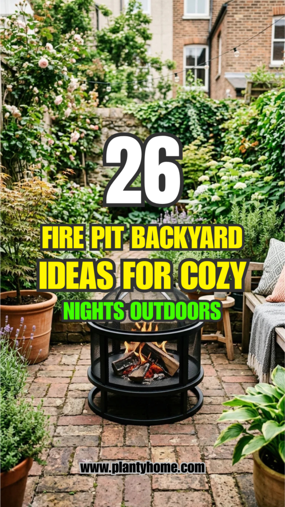 26 Fire Pit Backyard Ideas for Cozy Nights Outdoors