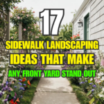 17 Sidewalk Landscaping Ideas That Make Any Front Yard Stand Out