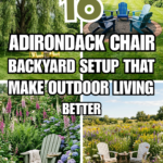 16 Adirondack Chair Backyard Setups That Make Outdoor Living Better