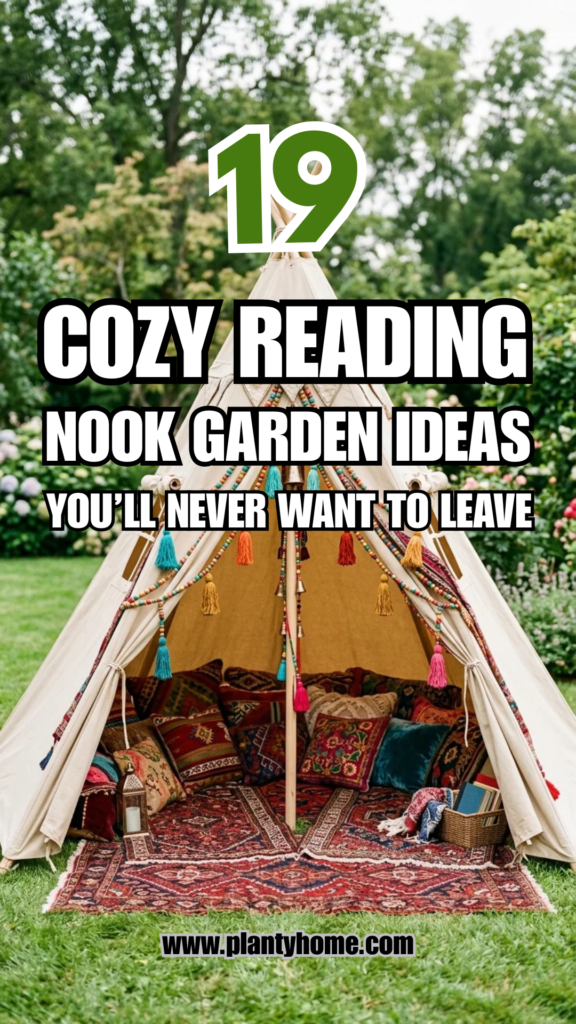 19 Cozy Reading Nook Garden Ideas You’ll Never Want to Leave