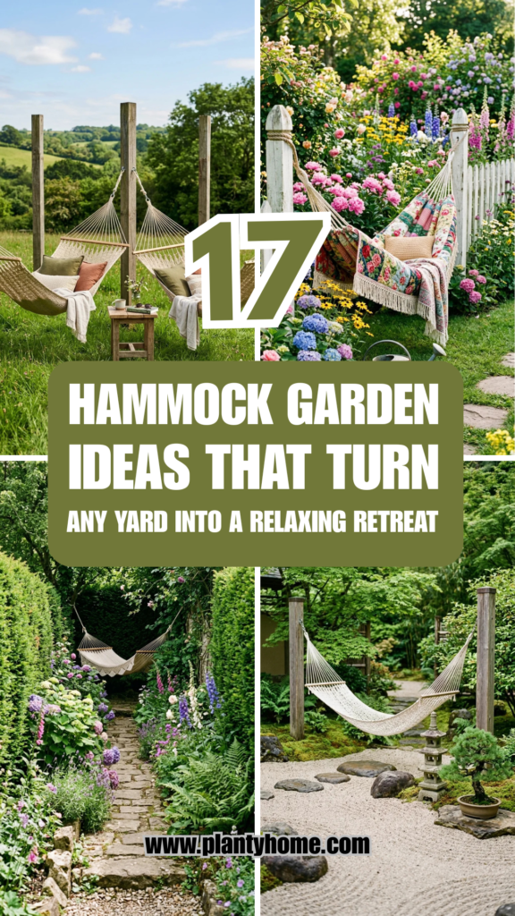17 Hammock Garden Ideas That Turn Any Yard Into a Relaxing Retreat
