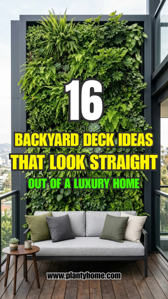 16 Backyard Deck Ideas That Look Straight Out of a Luxury Home