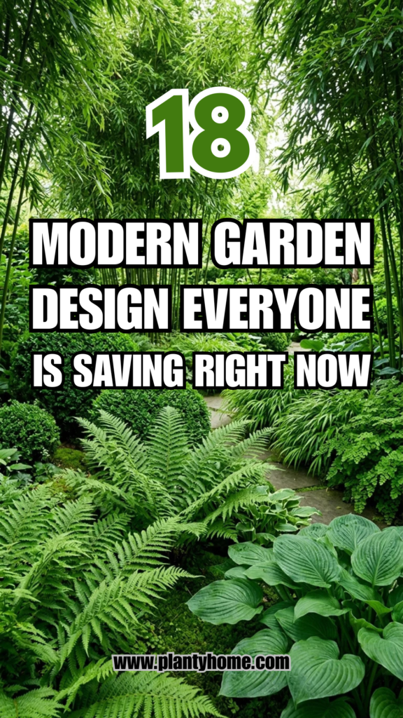 18 Modern Garden Designs Everyone Is Saving Right Now