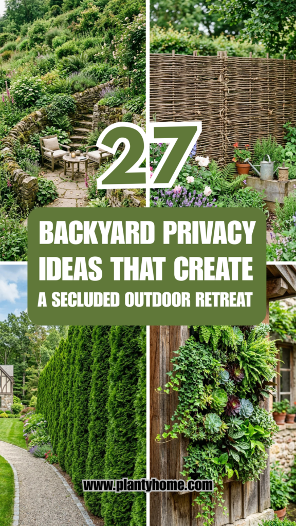 27 Backyard Privacy Ideas That Create a Secluded Outdoor Retreat